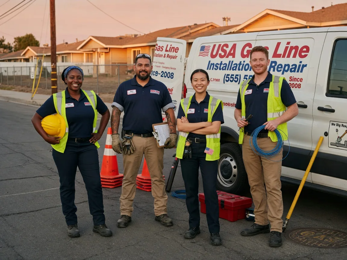 Gas Line Installation company in Wapello, IA